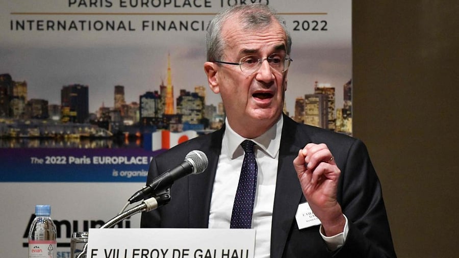 File photo of François Villeroy de Galhau. credit: AFP Photo
