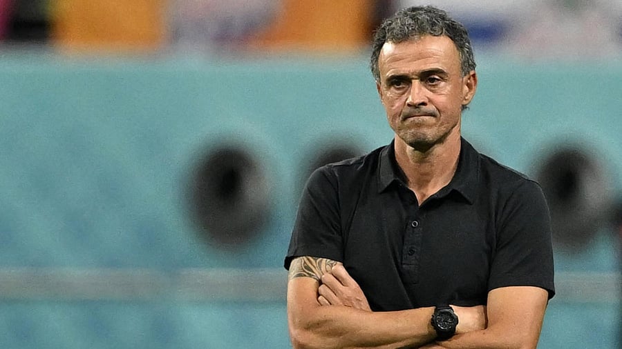Spain coach Luis Enrique. Credit: Reuters Photo