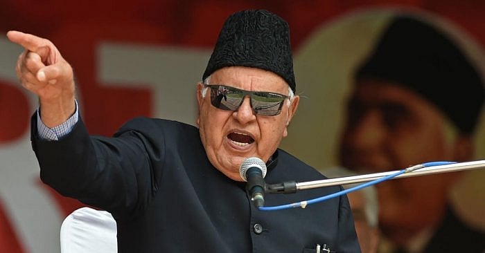 Farooq Abdullah. Credit: AFP Photo