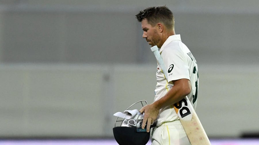 Australia's David Warner. Credit: Reuters Photo