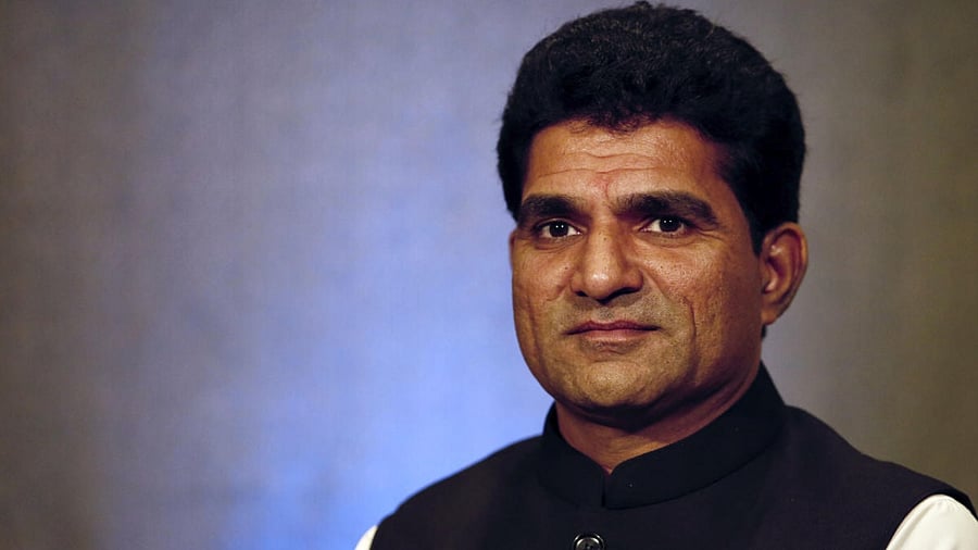 Aam Aadmi Party's Isudan Gadhvi. Credit: PTI Photo