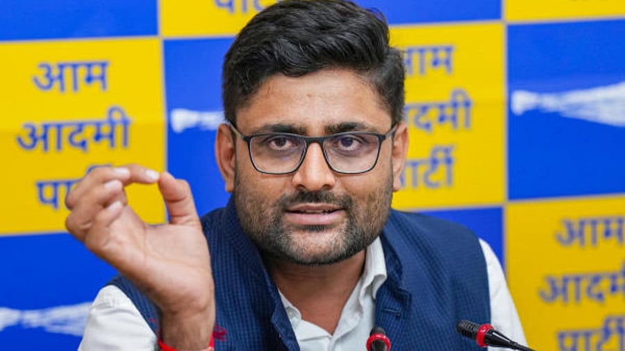 AAP Gujrat State convenor Gopal Italia. Credit: PTI Photo