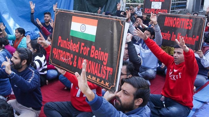 Kashmiri Pandits. Credit: PTI File Photo