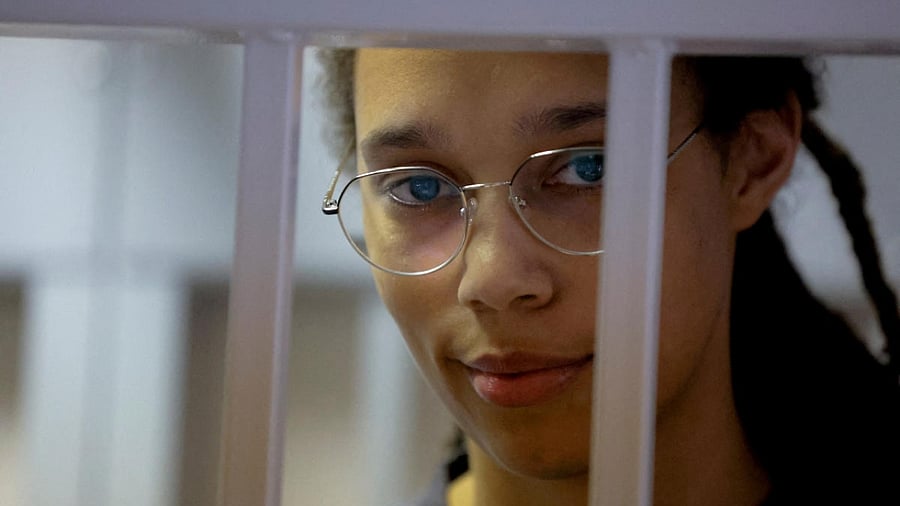 US basketball player Brittney Griner. Credit: Reuters File Photo