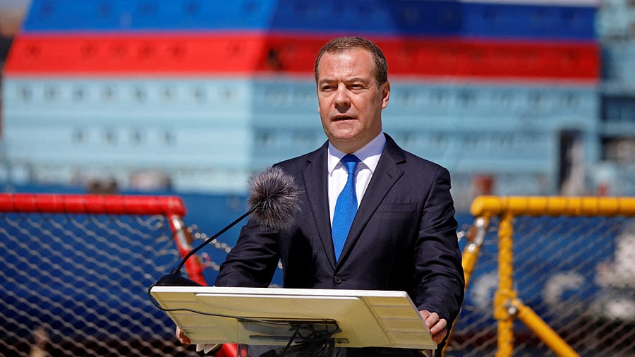 Russia's ex-president Dmitry Medvedev. Credit: Reuters Photo
