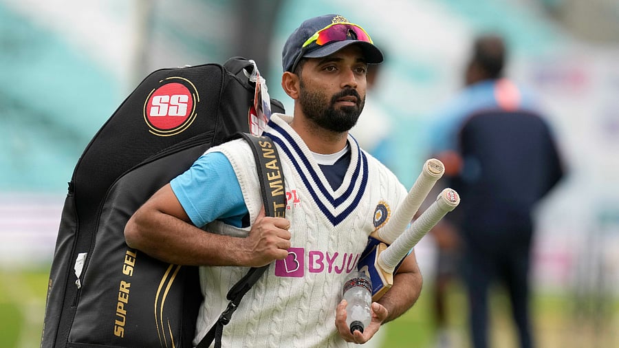 Ajinkya Rahane. Credit: AP Photo