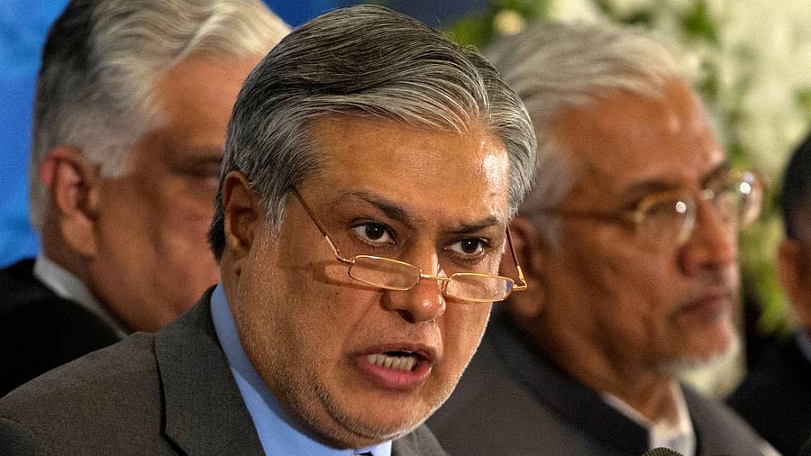 Ishaq Dar. Credit: Reuters Photo