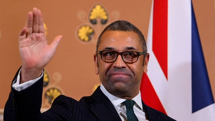 James Cleverly. Credit: AFP Photo 