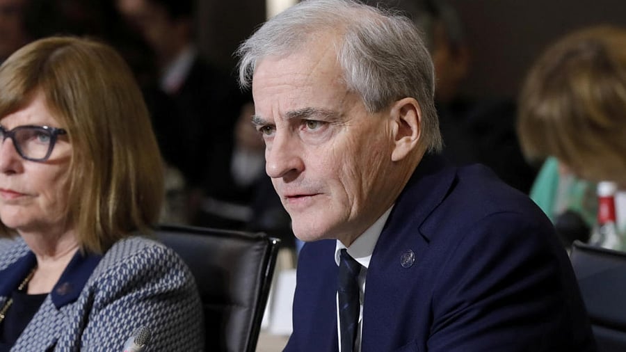 Norway's Prime Minister Jonas Gahr Store. Credit: Reuters Photo