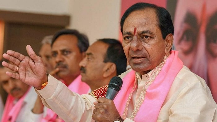 Telangana chief minister K Chandrasekhar Rao. Credit: PTI File Photo