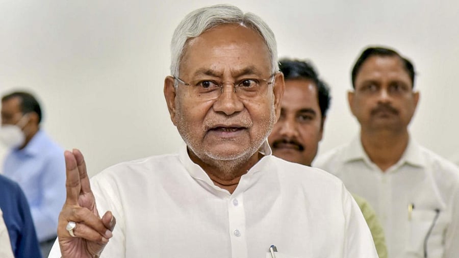 CM Nitish Kumar. Credit: PTI Photo