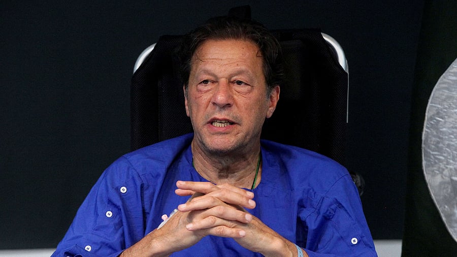 "Next Friday (Dec. 23), we will dissolve the Punjab and Khyber-Pakhtunkhwa assemblies," Khan said while addressing a gathering of his supporters in the eastern city of Lahore. Credit: Reuters Photo