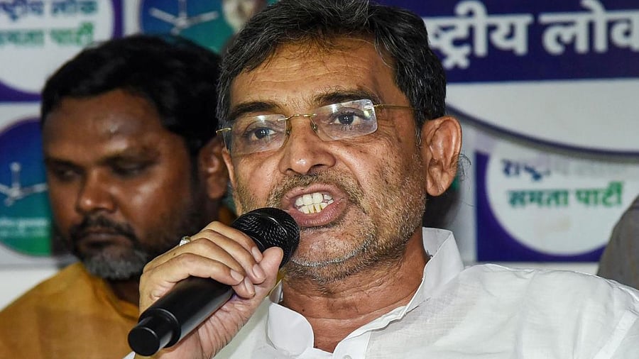 JD(U) parliamentary board chief Upendra Kushwaha. Credit: PTI Photo
