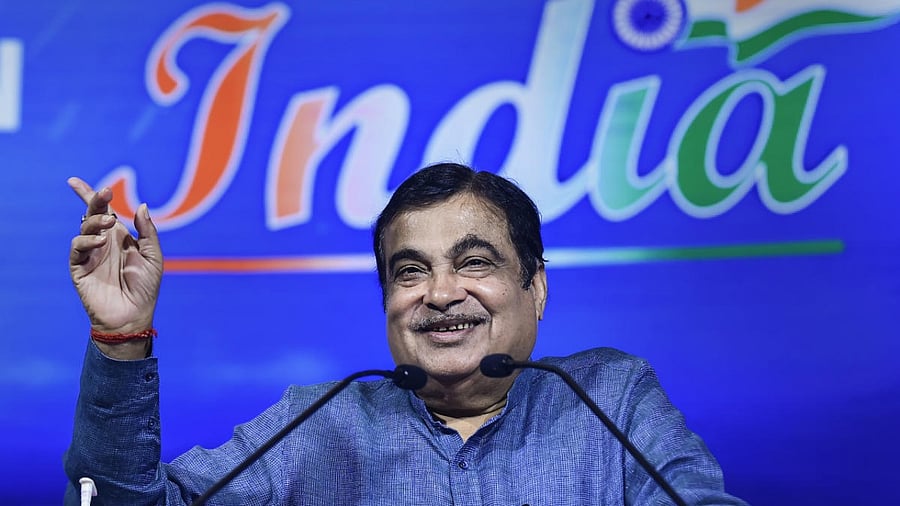Nitin Gadkari. Credit: PTI Photo