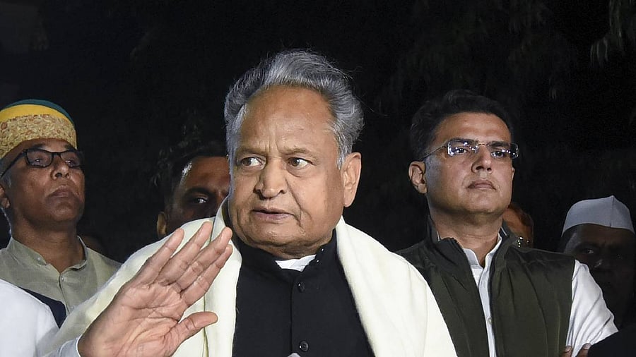 Ashok Gehlot. Credit: PTI Photo