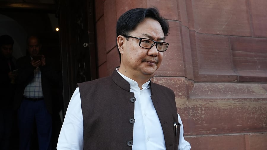 Kiren Rijiju. Credit: PTI Photo