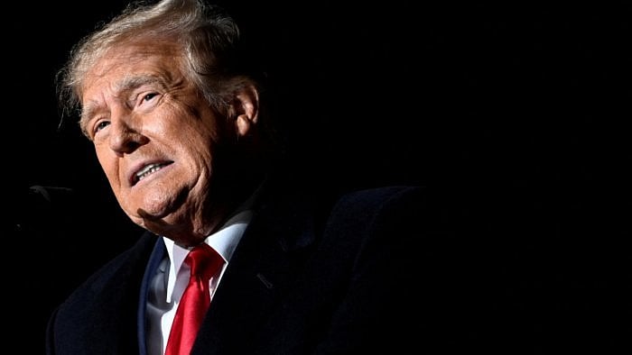 Former US President Donald Trump. Credit: Reuters File Photo