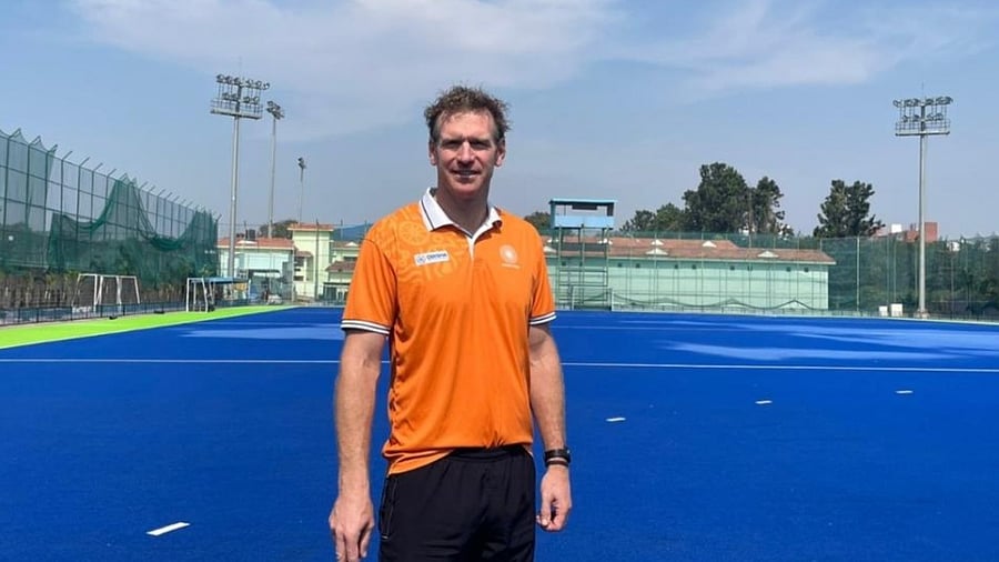 Bram Lomans. Credit: Hockey India/IANS