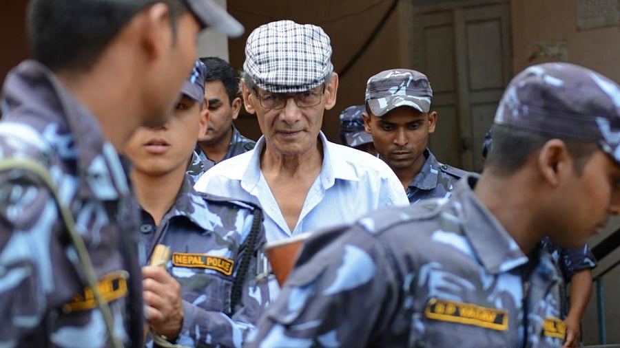 French serial killer Charles Sobhraj. credit: AFP File Photo 
