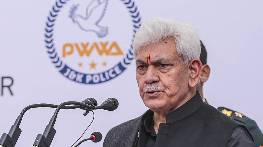 Manoj Sinha. Credit: PTI Photo
