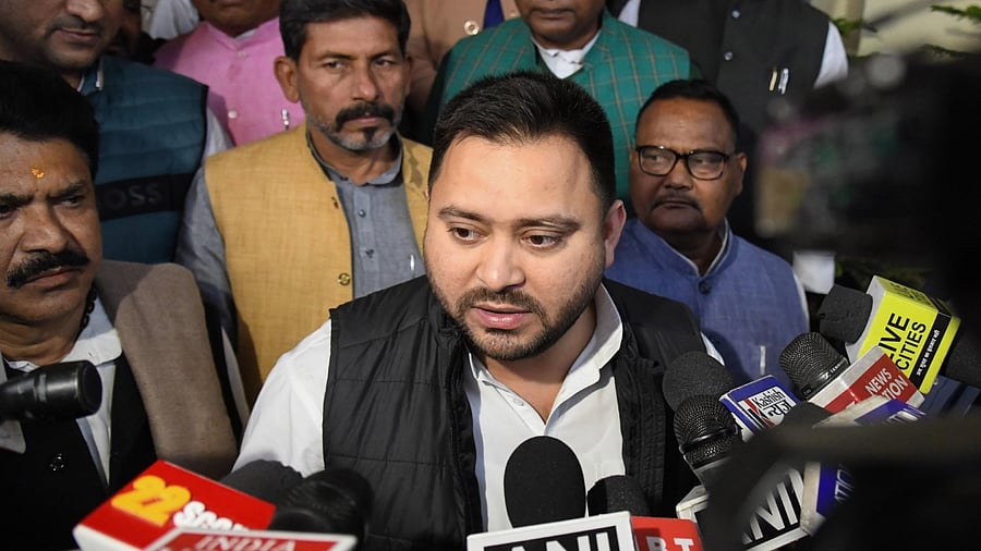 Bihar Deputy Chief Minister Tejashwi Yadav. Credit: PTI Photo