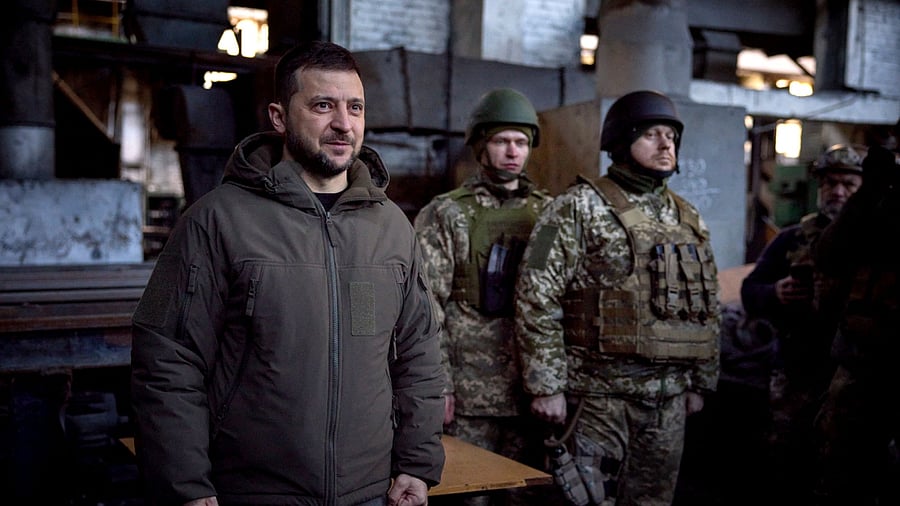 Ukraine's President Volodymyr Zelenskyy. Credit: AFP Photo