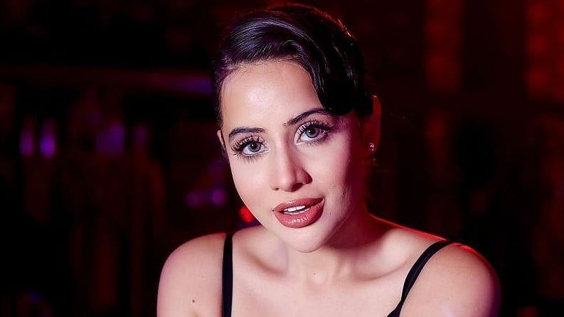 Uorfi Javed. Credit: IANS Photo