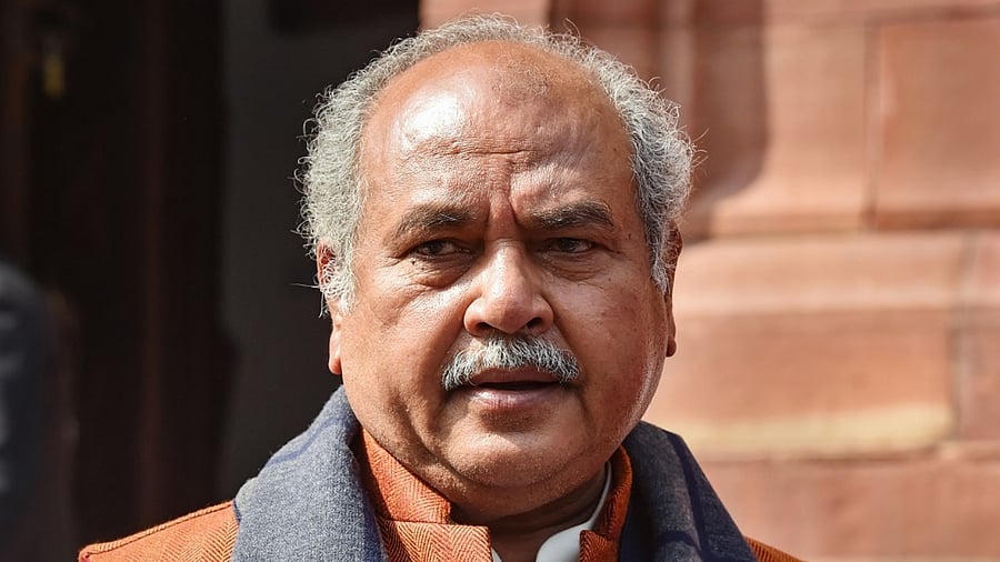 Narendra Singh Tomar. Credit: PTI Photo