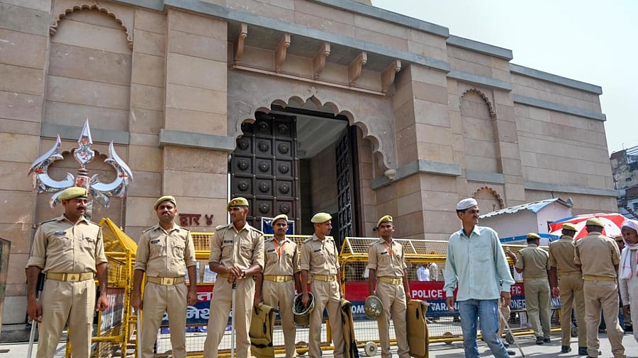 A view of the Gyanvapi Mosque. Credit: PTI file photo