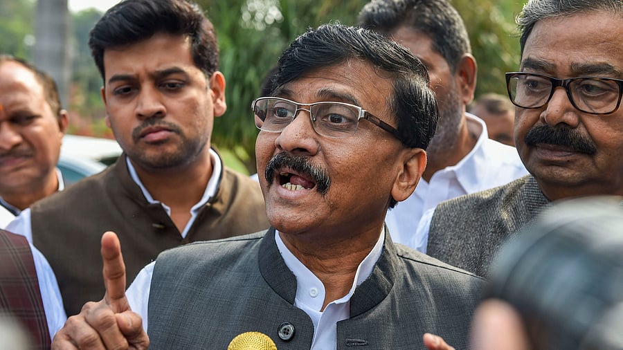 Sanjay Raut. Credit: PTI Photo
