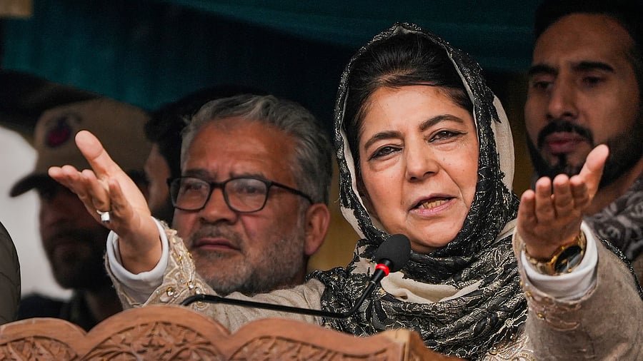 Mufti said the administration should accept their demand for the time being to provide them a breather. Credit: PTI Photo