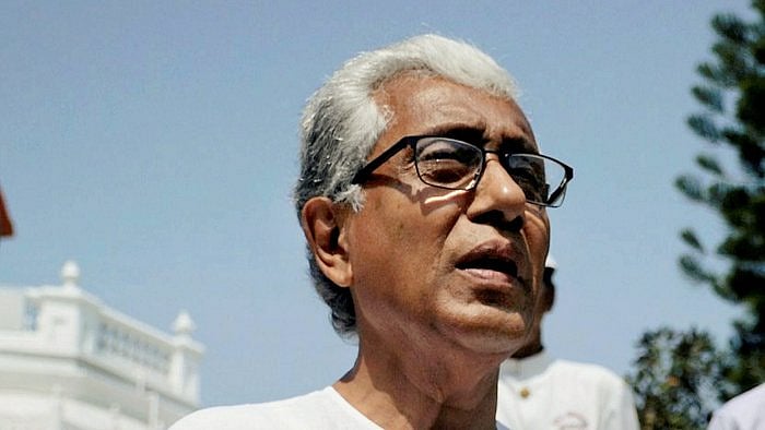 Manik Sarkar. Credit: PTI Photo