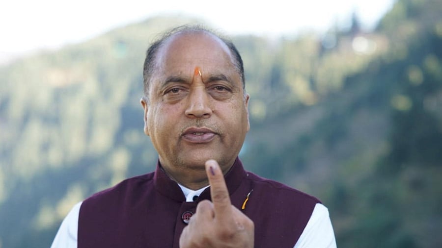 BJP leader Jairam Thakur. Credit: PTI File Photo