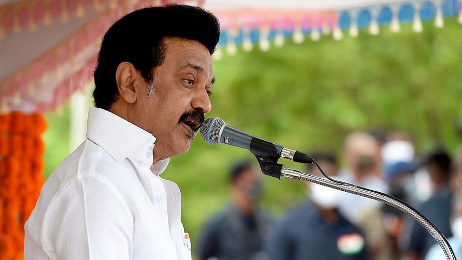 M K Stalin. Credit: PTI file photo