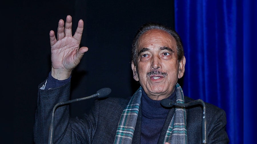 Ghulam Nabi Azad. Credit: PTI Photo