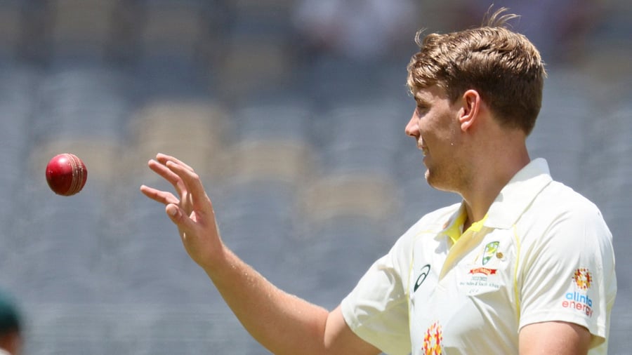 Australian all-rounder Cameron Green. Credit: AFP File Photo