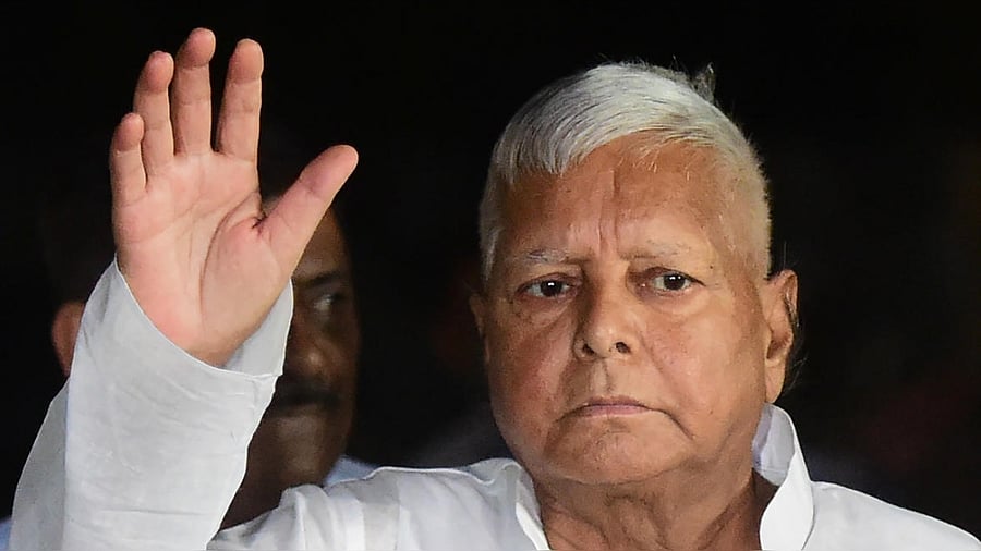 File photo of Lalu Prasad Yadav. Credit: PTI