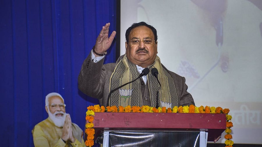J P Nadda. Credit: PTI Photo