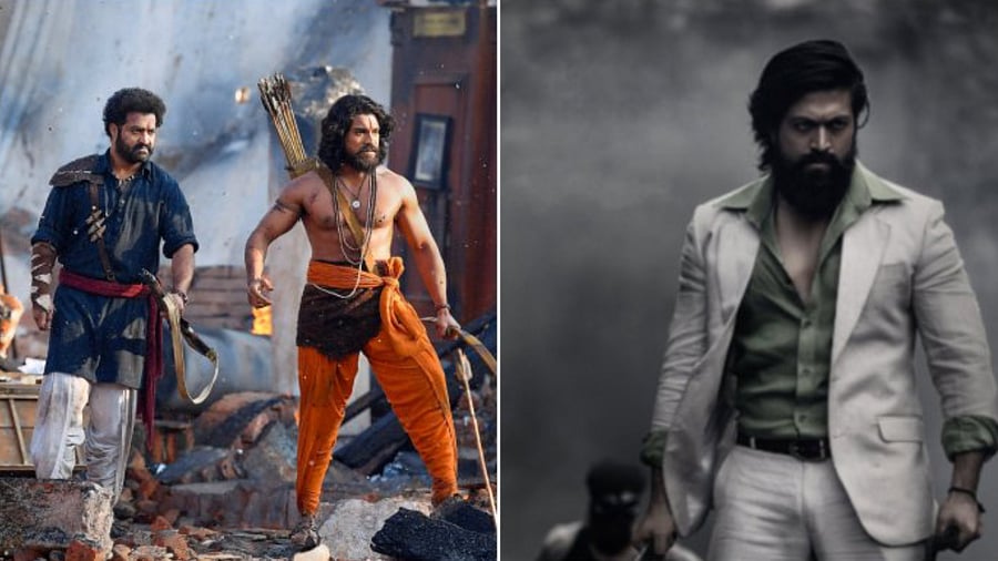 The year ended with SS Rajamouli's period action entertainer RRR betting two Golden Globe and five Critics Choice Award nominations and its song Naatu Naatu being shortlisted for the Oscars. Credit: PTI/ IMDb Photos