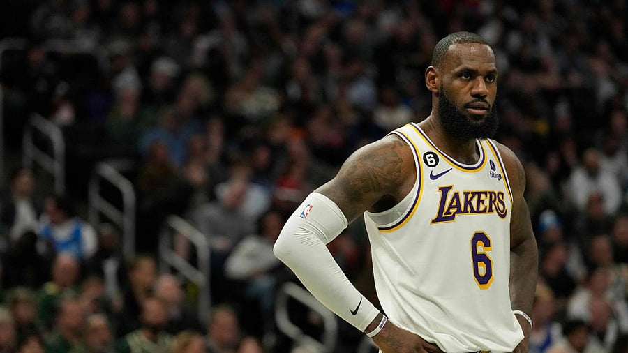 LeBron James. Credit: Getty Images via AFP