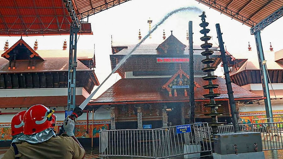 Guruvayur Sri Krishna temple. Credit: PTI Photo