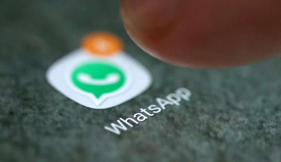 WhatsApp logo. Credit: REUTERS FILE PHOTO