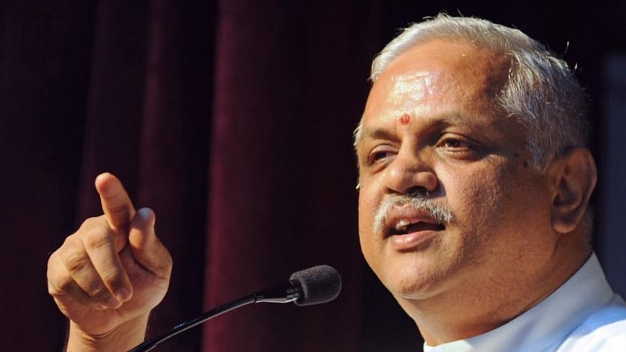 B L Santhosh. Credit: DH Photo