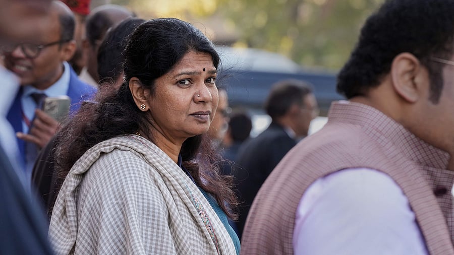Kanimozhi Karunanidhi. Credit: PTI Photo