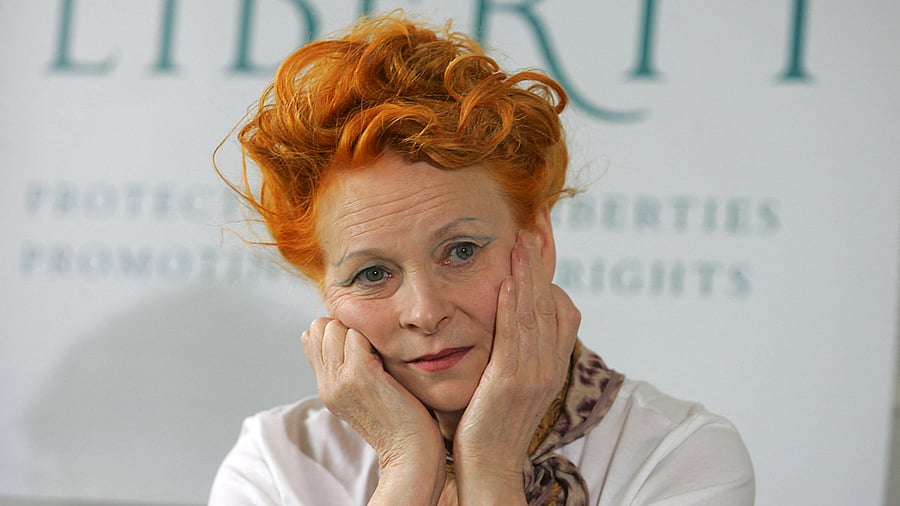 Irreverent British designer Vivienne Westwood. Credit: AP Photo