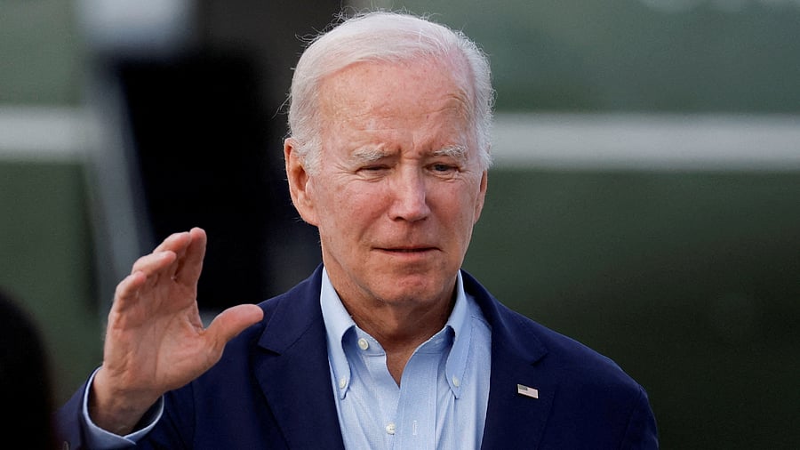 With his negative response, Biden rejected a proposal in this regard by his South Korean counterpart, Yoon Suk Yeol. Credit: Reuters File Photo