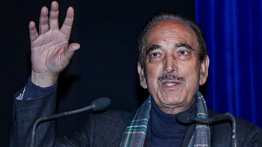 Democratic Azad Party President Ghulam Nabi Azad. Credit: PTI Photo