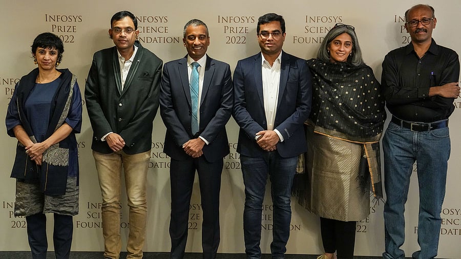 Infosys Science Award winners. Credit: PTI Photo