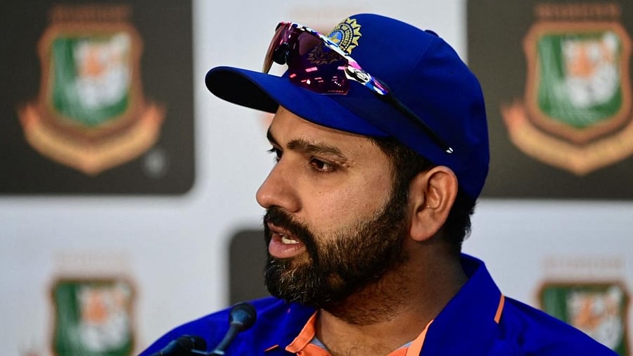 File photo of Rohit Sharma. Credit: AFP