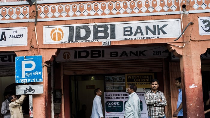 The federal government owns 45.48 per cent of IDBI Bank, and is looking to divest a 30.48 per cent stake in the lender, alongside state-owned Life Insurance Corp of India (LIC), which will sell a 30.24 per cent from its holding of 49.24 per cent in the bank. Credit: Bloomberg